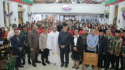 Kapolda Bersama Forkopimda Sumbar Tinjau Gereja dan Pos Pengamanan Pada Malam Natal 2024