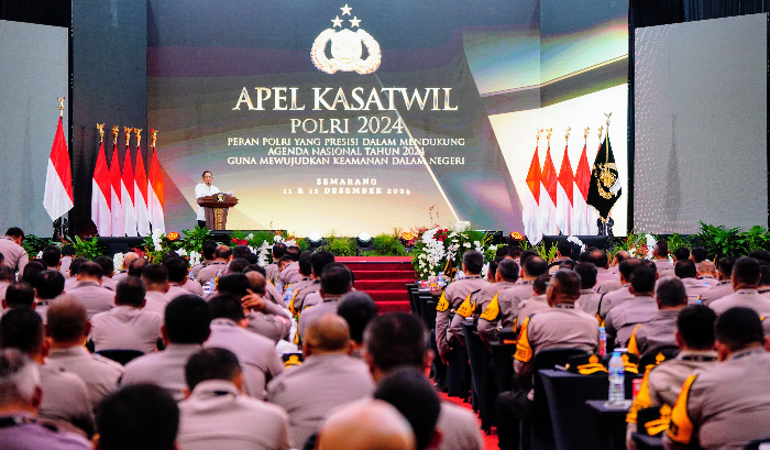 Apel Kasatwil 2024, Mendagri Ajak Polri dan Pemda Sukseskan Agenda Nasional