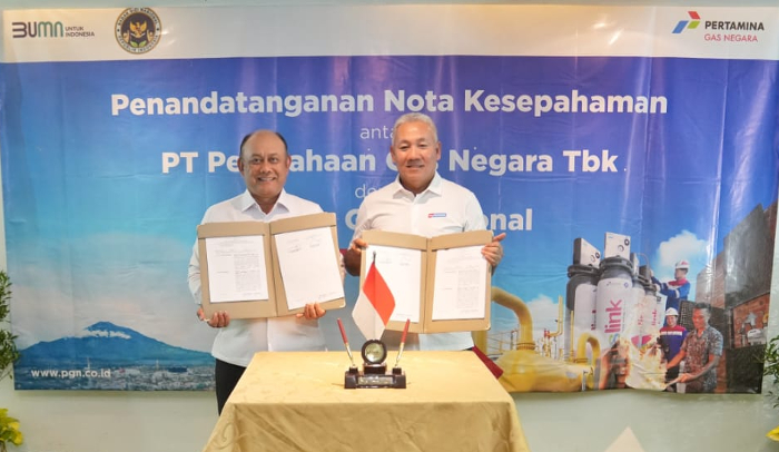 Dukung Program Makan Bergizi Gratis, PGN dan BGN Kerjasama Penyediaan Pasokan Gas Bumi