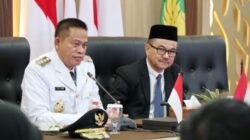 Sekda Jufri Rahman Perkenalkan Kepala OPD di Depan Pj Gubernur Prof Fadjry Djufry