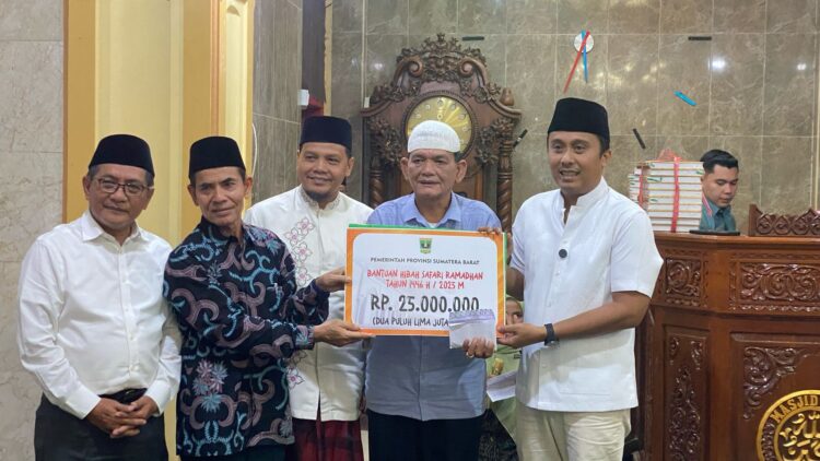 Masjid Raya Gadur yang Berdiri Sejak 1901 Akhirnya Didatangi Wakil Gubernur untuk Pertama Kali